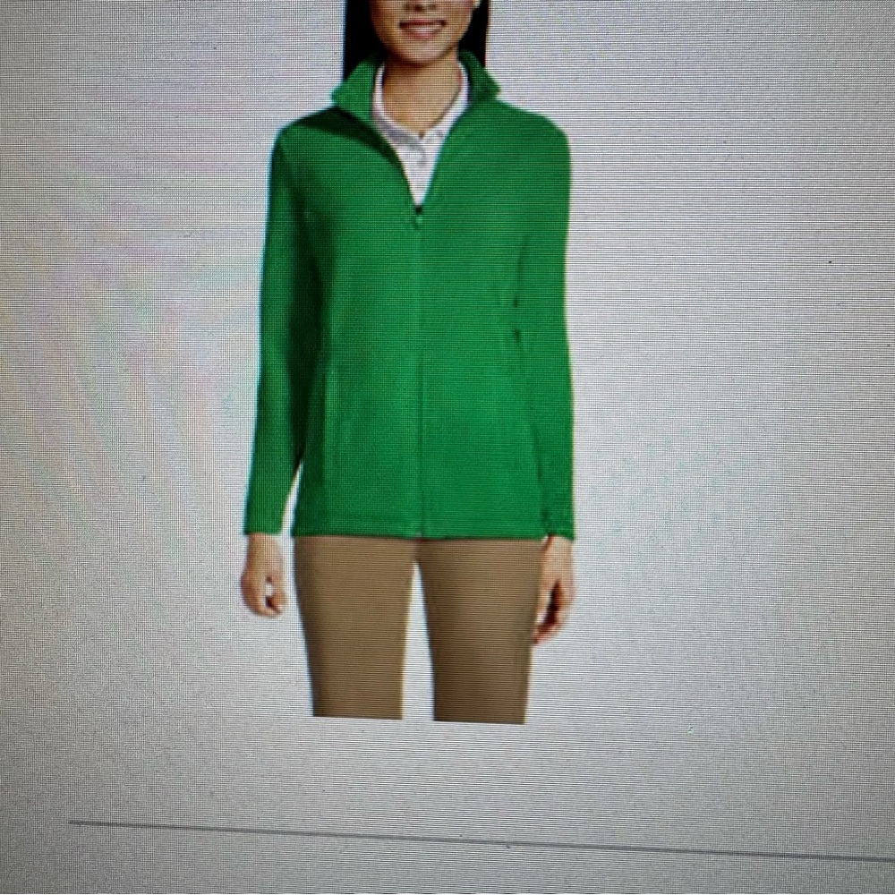 NWOT : Women’s Regular Thermacheck 100 Fleece Jacket : Vibrant Clover : Small